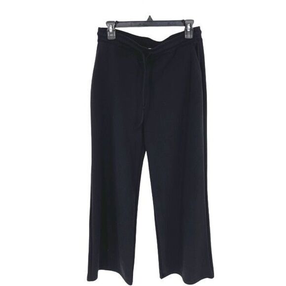 Wasabi + Mint Pull on Techno Wide Leg Casual‎ Comfy Pants Pockets NWT Medium - Picture 1 of 5